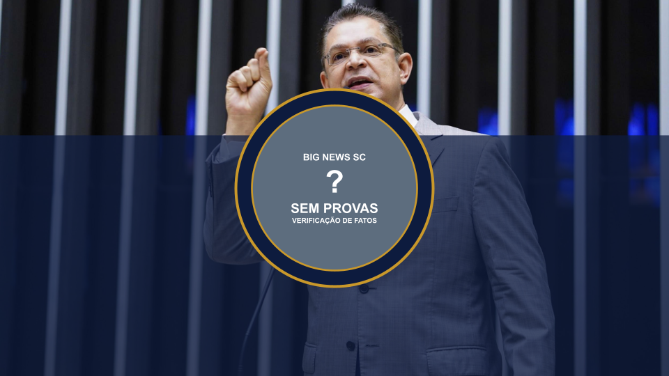 Verificação: Sóstenes Cavalcante associa PT a PCC e Comando Vermelho sem apresentar provas; TSE manda remover vídeo