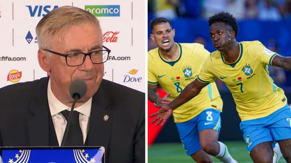Carlo Ancelotti pede calma após vitória da Seleção Brasileira