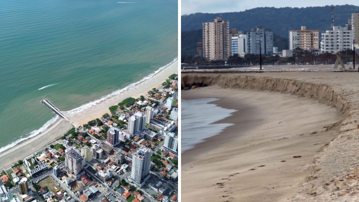 Erosão em Praia Recém-Alargada em SC Gera Dúvidas sobre Obra de R$ 53 Milhões