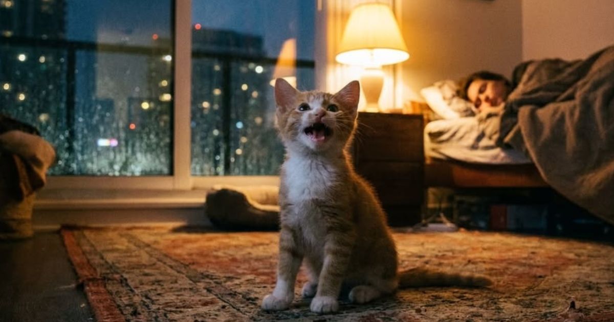 Gatos Noturnos: Um Hábito Simples para Garantir Noites Mais Tranquilas