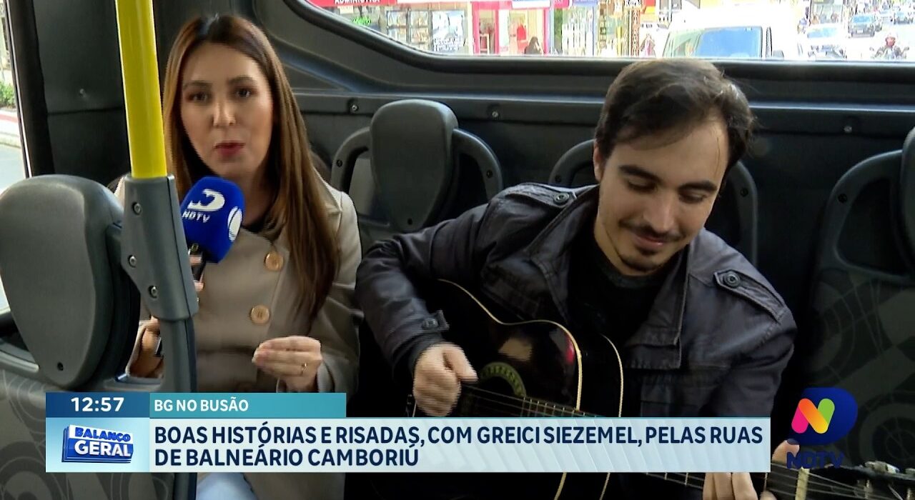 Greici Siezemel traz alegria e descontração às ruas de Balneário Camboriú
