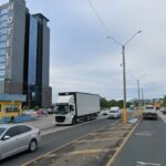 Acidentes na BR-101 causam congestionamentos em Itapema