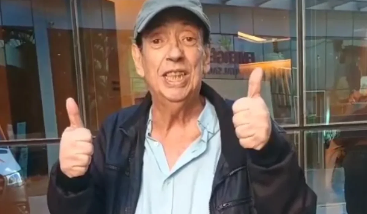 Ator Marcos Oliveira, o Beiçola, Recebe Alta Médica Após 18 Dias de Internação
