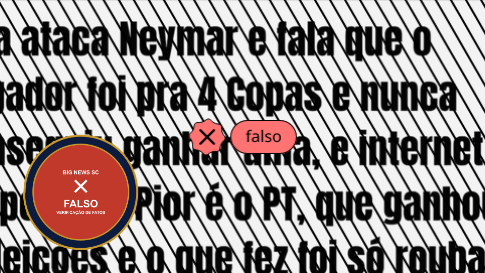 Lula não criticou Neymar após derrota da seleção brasileira