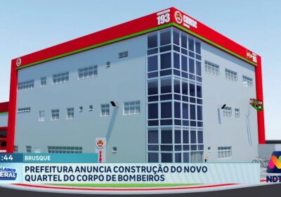 Brusque terá novo quartel do Corpo de Bombeiros