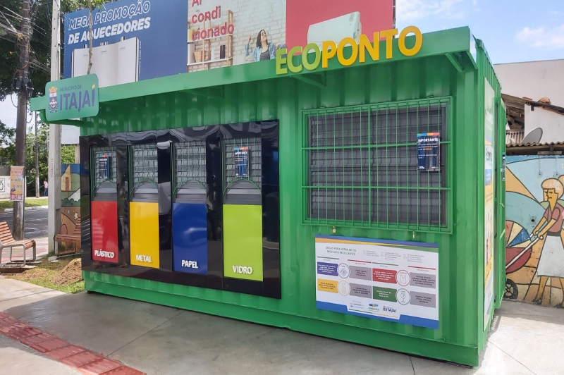 Ecopontos de Itajaí recebem grande volume de recicláveis no primeiro semestre de 2026