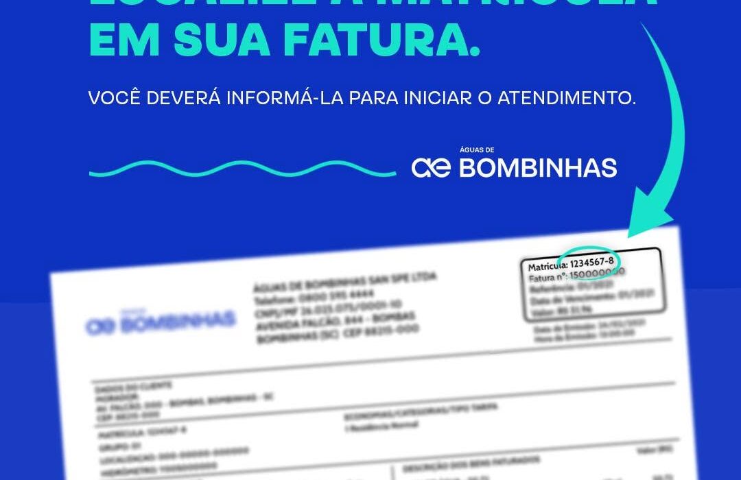 Entenda sua fatura da Águas de Bombinhas: tudo o que você precisa saber