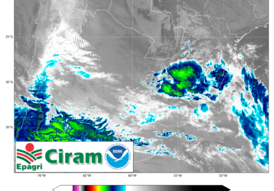 Frente fria traz temporais para Santa Catarina nesta semana