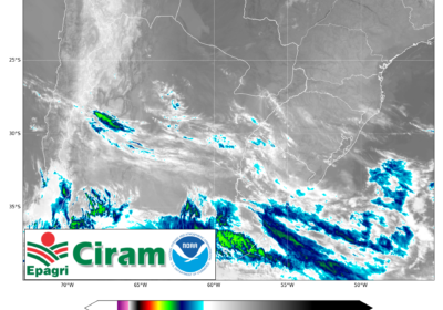 Frio intenso em Santa Catarina antes da chegada da chuva