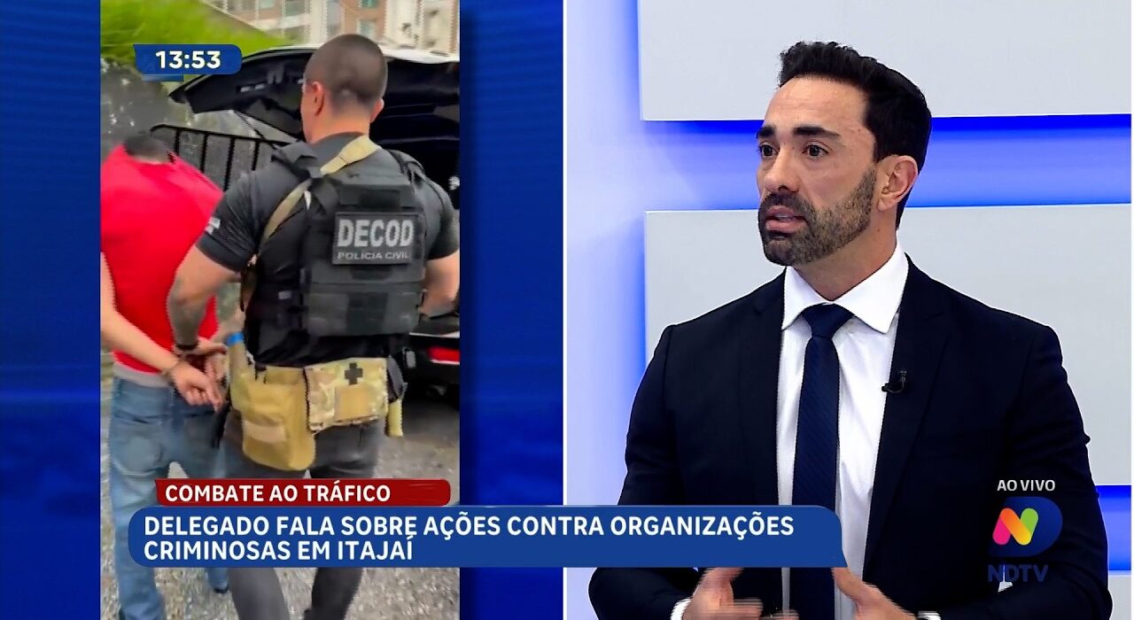 Itajaí: Delegado Detalha Ações Contra Organizações Criminosas