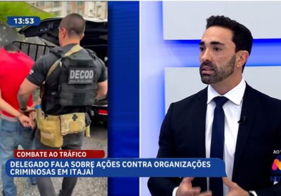 Itajaí: Delegado Detalha Ações Contra Organizações Criminosas
