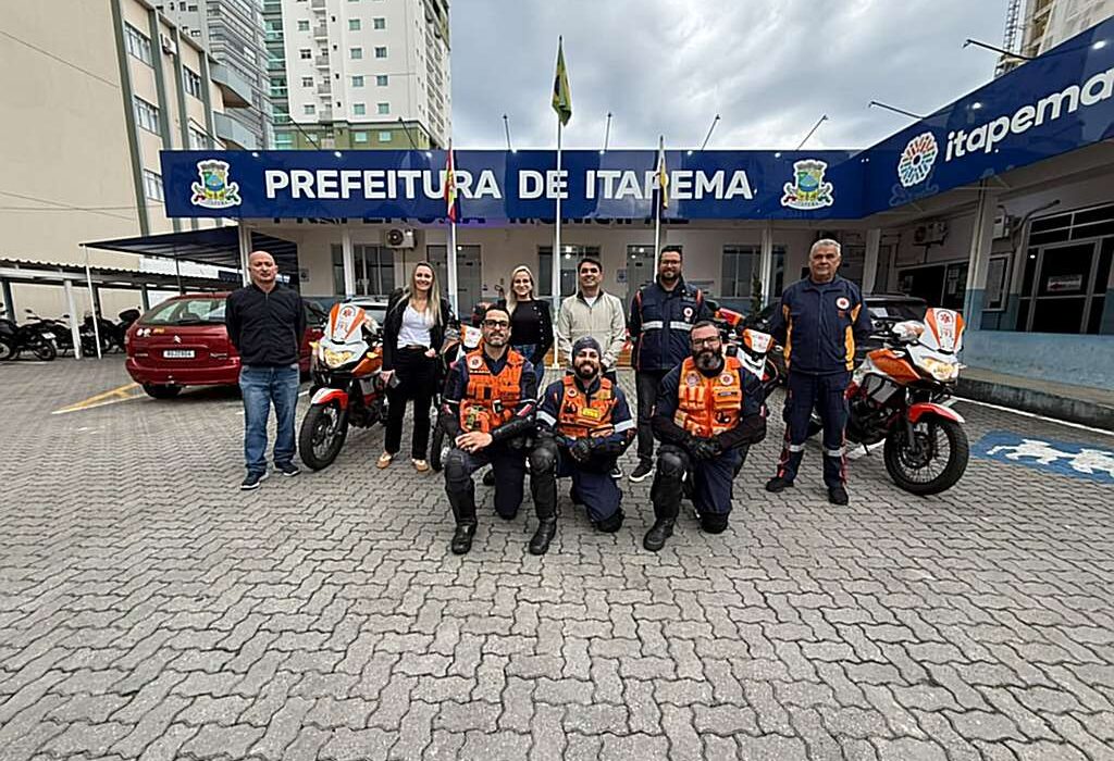 Itapema Reforça Atendimento de Urgência com Novas Motolâncias para o SAMU