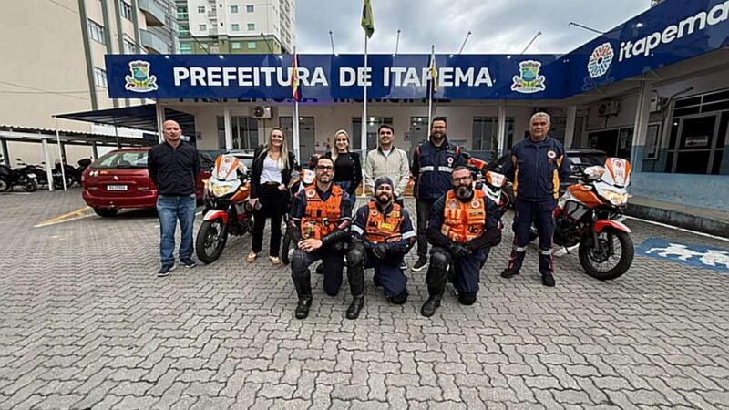 Itapema Reforça Atendimento de Urgência com Novas Motolâncias para o SAMU