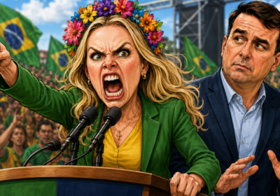 Júlia Zanatta pode ser vice de Flávio em 2026