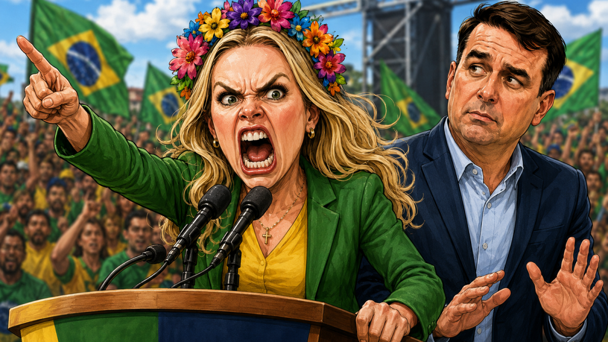Júlia Zanatta pode ser vice de Flávio em 2026