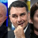Lula lidera pesquisa eleitoral contra Flávio Bolsonaro
