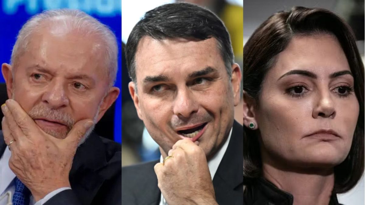 Lula lidera pesquisa eleitoral contra Flávio Bolsonaro