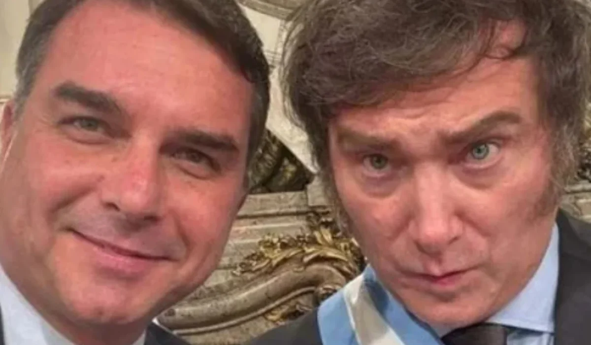 Milei Anuncia Visita ao Brasil para Lançar Campanha de Flávio Bolsonaro