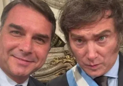 Milei Anuncia Visita ao Brasil para Lançar Campanha de Flávio Bolsonaro