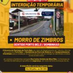 Morro de Zimbros terá interdição temporária para garantir segurança viária