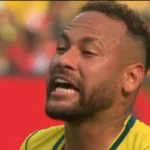 Neymar Jr. é flagrado xingando goleiro norueguês durante Copa do Mundo