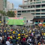 Praça da Paz em Itapema Recebe Público Recorde para Transmissão da Copa