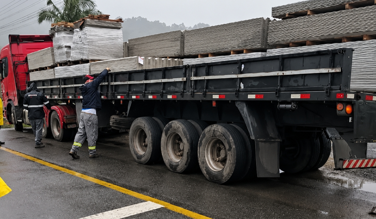 Prefeitura de Jaraguá do Sul inicia entrega de telhas para famílias afetadas pela chuva de granizo