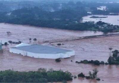 Rio Taquari Causa Enchente em Lajeado, no Rio Grande do Sul