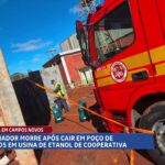 Tragédia em obra de usina de etanol em Santa Catarina: homem morre após queda de poço
