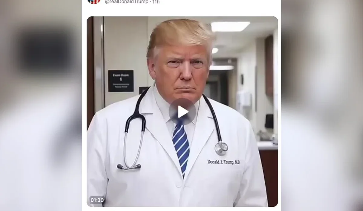 Trump Cria Vídeo com IA para ‘Tratar’ Críticos