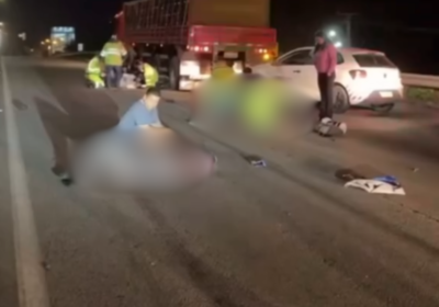 Acidente na BR-101 em Itapema deixa três pessoas feridas