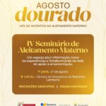 Balneário Camboriú realiza IV Seminário de Aleitamento Materno no dia 27 de agosto