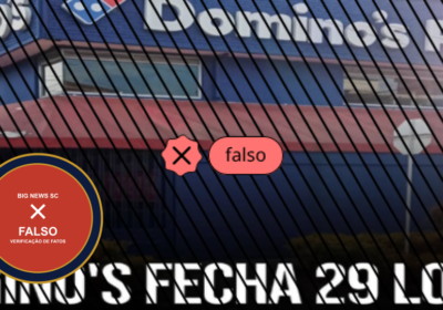 Domino’s não fechou 29 lojas no Brasil; a informação se refere a outros países