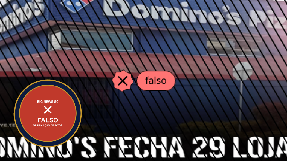 Domino’s não fechou 29 lojas no Brasil; a informação se refere a outros países