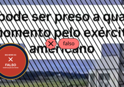 Vídeo não mostra Exército brasileiro preparado para proteger Lula de invasão dos EUA