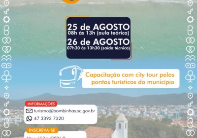 Bombinhas abre inscrições para capacitação gratuita voltada ao turismo local