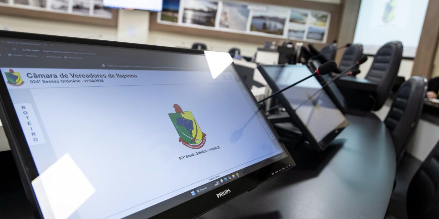Câmara de Itapema vota regulamentação da Lei Geral de Proteção de Dados nesta terça-feira