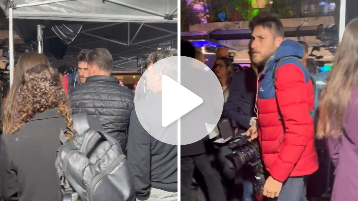 Cinegrafista da GloboNews é retirado após incidente com fotógrafo durante debate eleitoral