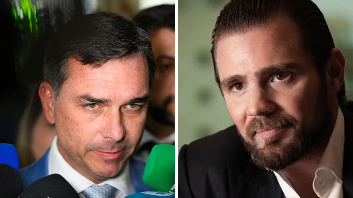 Flávio Bolsonaro defende financiamento de Vorcaro a filme sobre o pai e evita mostrar contrato