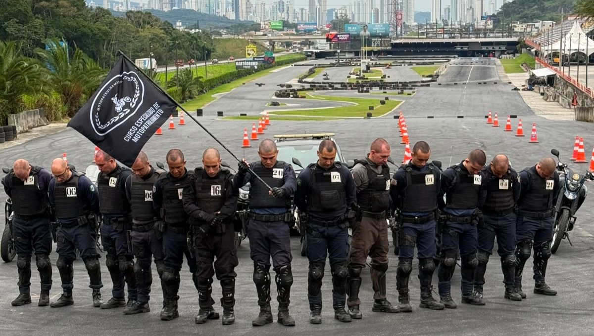 Guarda Municipal de Itapema Forma Nova Turma de Motopatrulhamento