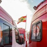 Homem de 50 anos cai de cerca de três metros e fica ferido em Itapema