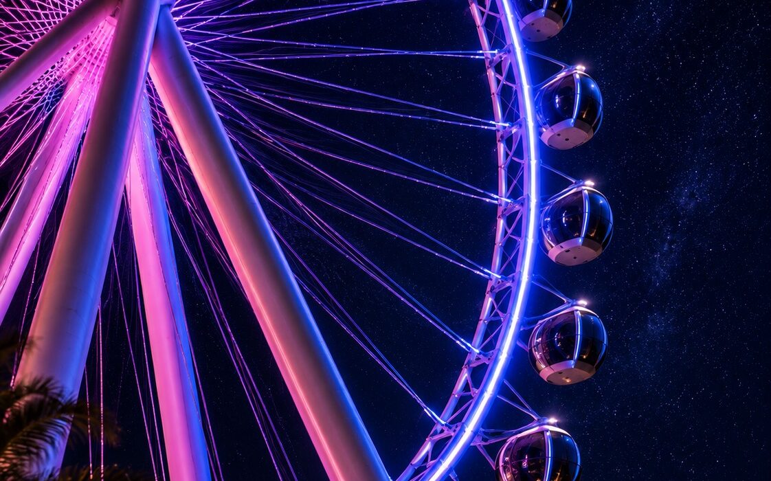 It! Wheel: roda-gigante de Itapema terá mais de 21 mil LEDs e vai iluminar as noites da cidade