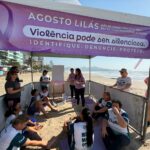 Itapema leva ações do Agosto Lilás para a Orla da Meia Praia