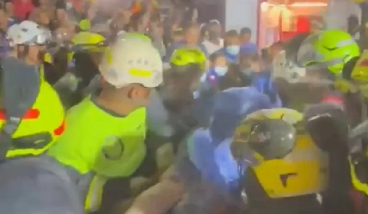 Mulher é Resgatada Após 36 Horas Soterrada em Edifício Desabado na Colômbia
