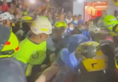 Mulher é Resgatada Após 36 Horas Soterrada em Edifício Desabado na Colômbia
