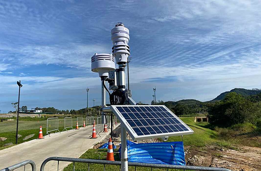 Porto Belo ganha estação meteorológica de alta tecnologia para monitorar clima em tempo real