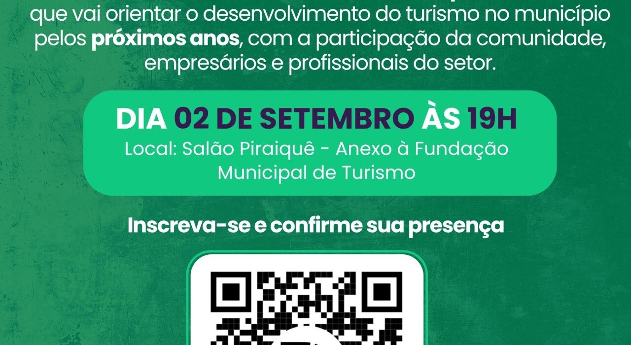 Porto Belo promove primeiro seminário para construção do novo Plano Municipal de Turismo