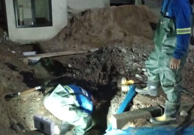 Rompimento de adutora causa instabilidade no abastecimento de água em bairros de Porto Belo