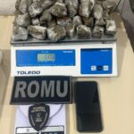 ROMU apreende 1,2 kg de maconha dividido em 55 porções no bairro Morretes, em Itapema