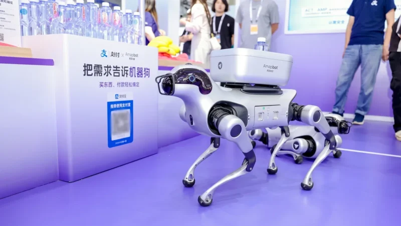 Alipay apresenta cachorro-robô que faz compras e pagamentos em nome do dono na China